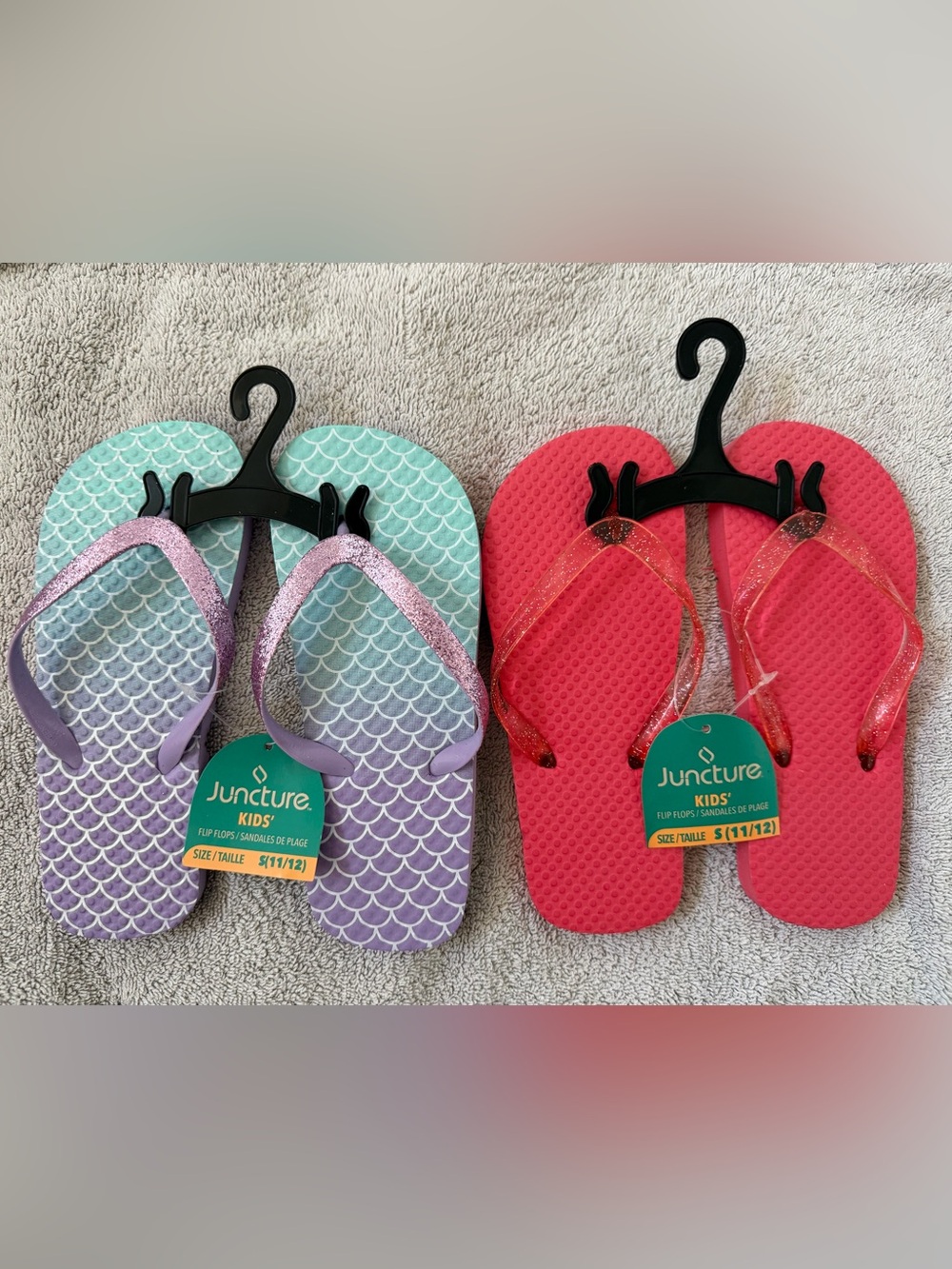 Juncture Kids Flip Flops - girls size 11/12